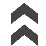 Arrow Two Up SVG Icon